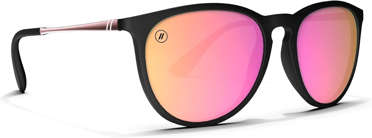 Blenders Eyewear North Park – Polarized Sunglasses – Classic Shape, Mixed Metal Frame – 100% UV Protection – For Men & Women