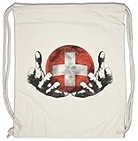Algodón Urban Backwoods Switzerland Magic Ball Bolsa de Cuerdas con Cordón Gimnasio