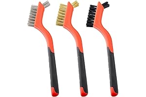 Grips Deep Clean Multifunctional Wire Brush Set for Various Surfaces