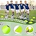 wlilupah 12 Pcs Mini Soccer Cones for Sport Agility Disc Cones Soccer Training for Agility Drills Sports Football Basketball Football Basketball Drills (Green)