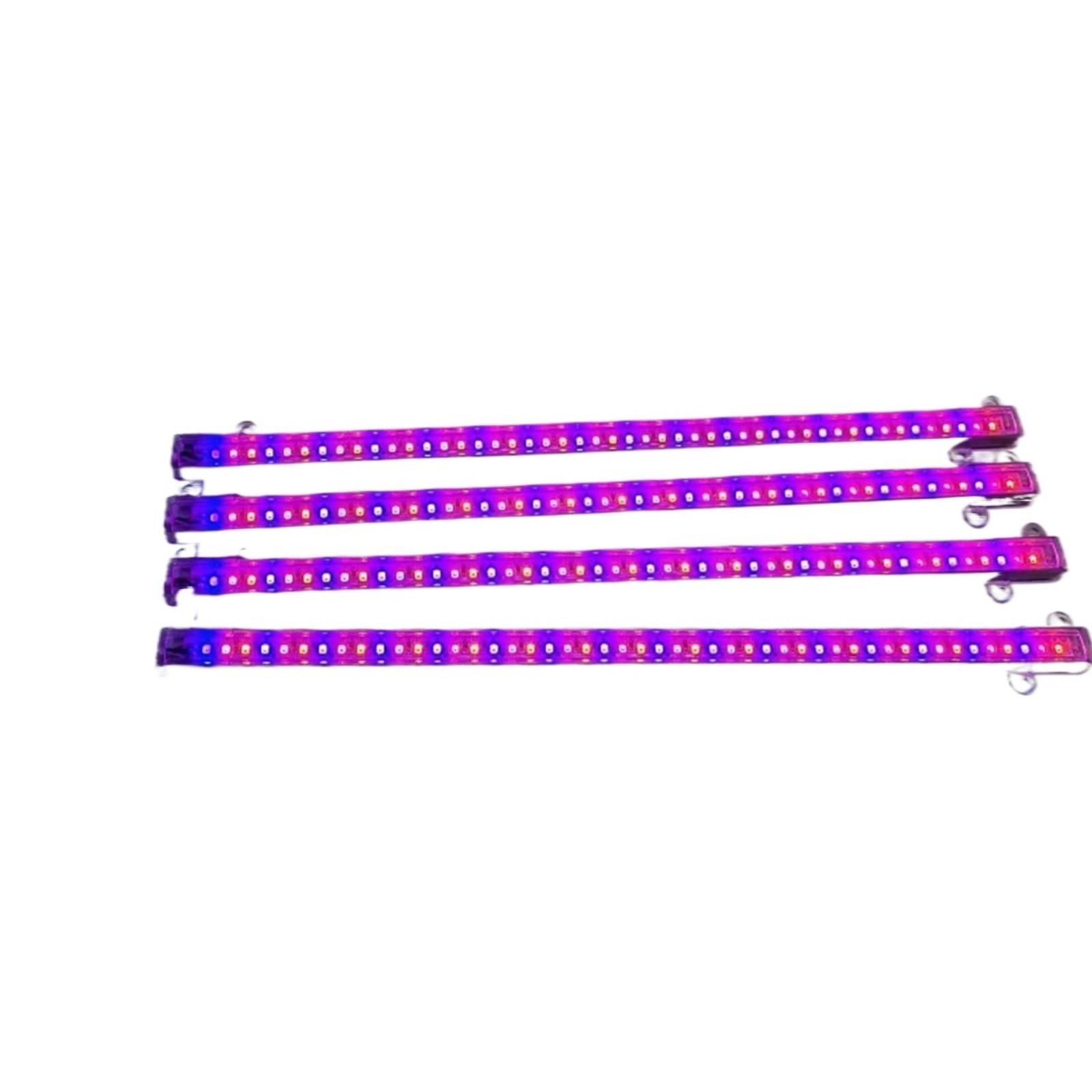 HPHPH Plant Grow Light, 1/2/3/4 LED Grow Light Strips for Indoor Plants USB Full Spectrum Phyto Lamp Dimmable Timer Seedlings Vegs Plant Growing Light for Indoor Growth(Sunlight 11.81I in,Four Heads)