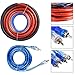 Imagen de 4 Guage 2800W Car Audio Subwoofer Amplificador Altavoz Instalaci¨®n Cable Cable Kit Fusible Universal para la mayor¨ªa de los autom¨®viles