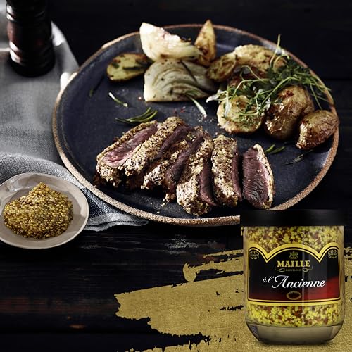 Moutarde Aux Graines De Moutarde À 'ancienne Maille Le Pot De - vue 6