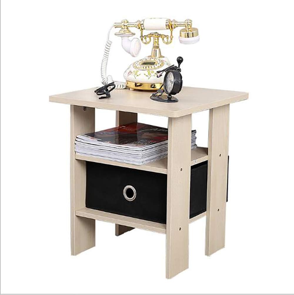 flyaway Coffee table bedside table, small table with storage cabinet, 1 piece, French oak grey furniture
