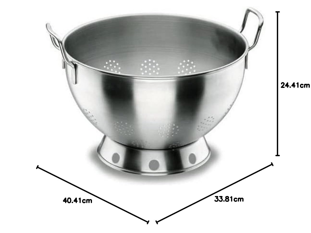 LACOR - 50332 - EscurriDera con Base INOX.9,5Litros