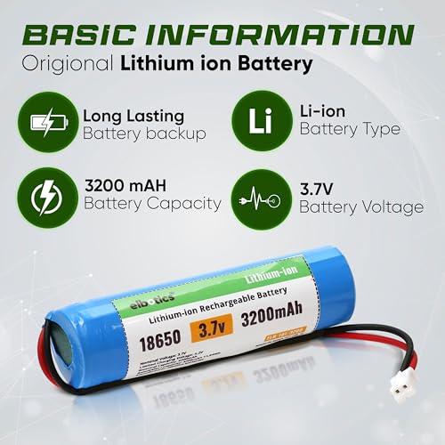 Image of 3.7 V 3200 mAh Rechargeable Batteries Lithium-Ion Battery with PH2.0 /2P Connector for DIY Electronic Products Toys Lighting Bluetooth Devices (3200mAh PH2.0)