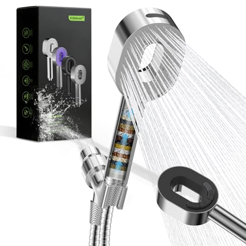 Hibbent Filtered Showerhead with handheld, High Pressure 5 Sprays Shower - image 1