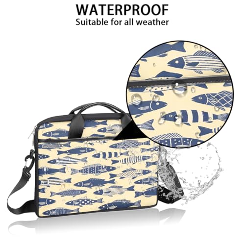 Bolsa para laptop con diseño retro para portátil 15 pulgadas miniatura 3