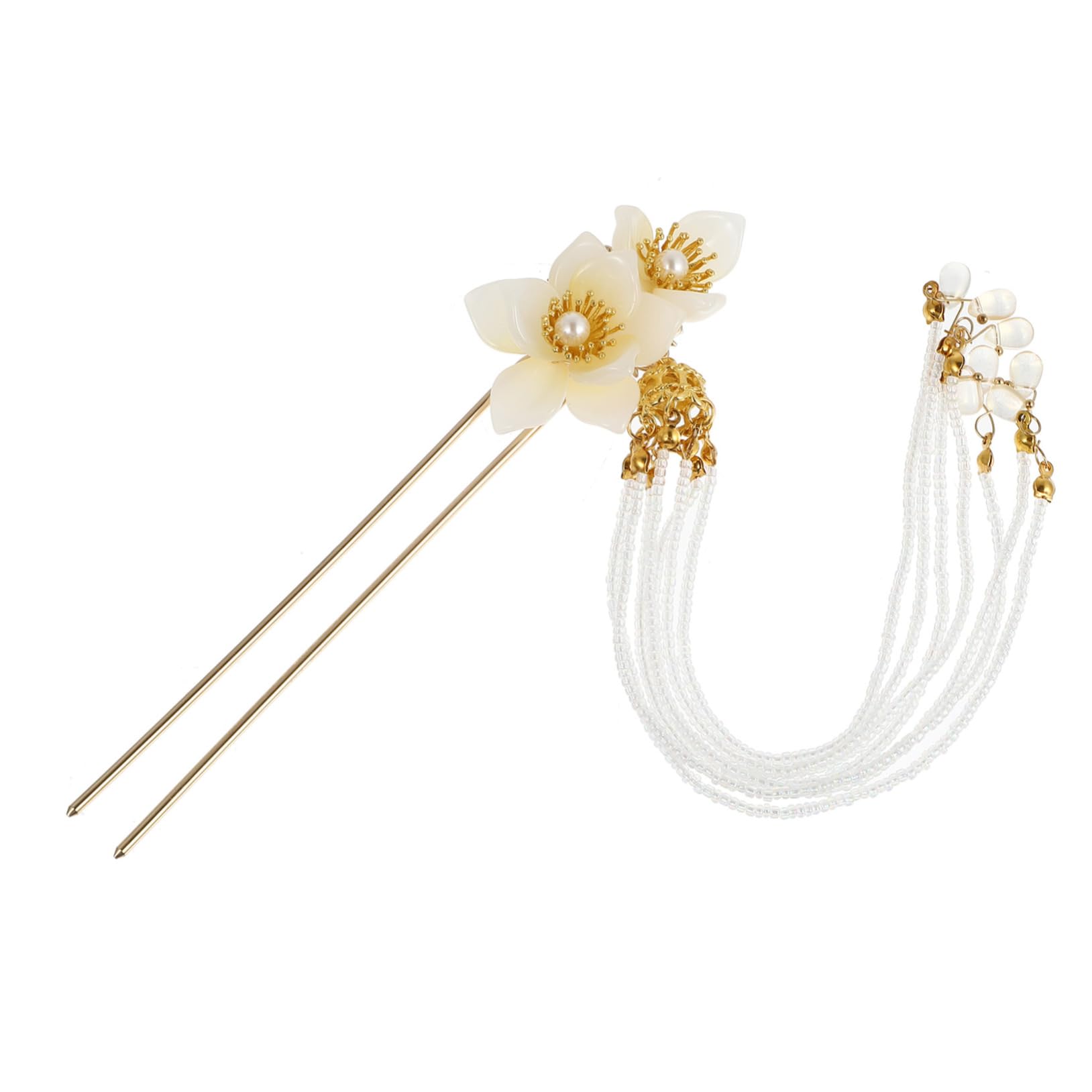 DOITOOL 3stücke Retro Antike Haarnadel Quaste Und Blumenmotiv Elegante Haarspange Für Partys Hochzeiten Und Fotoshootings Accessoire Für Frauen Und Mädchen