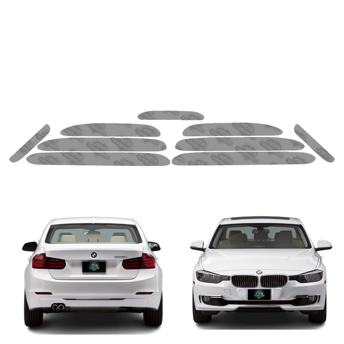 Subject 9 - Fits: Mustang Pre-Cut Vinyl Overlay Tint Taillight Plus (1994 1995) Light 35%