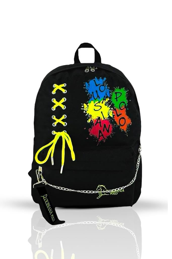 Louisiana Polo Laptop Bölmeli Okul Çantası Multicolor 1141
