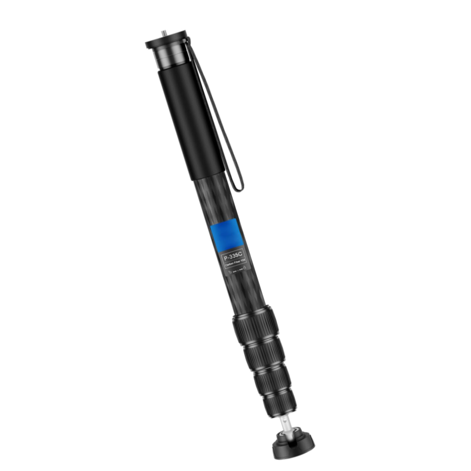 Base de trípodes monopié de carbono de 65 pulgadas para cámara DSLR tornillo de 1/4 3/8 y patas abatibles, accesorio de fotografía