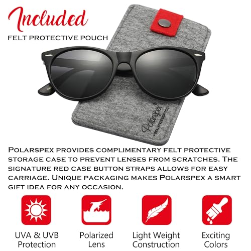 PolarSpex Polarized Sunglasses for Women Retro Classic Cateye Sunglasses for Women, UV Protection for Driving & Fishing2