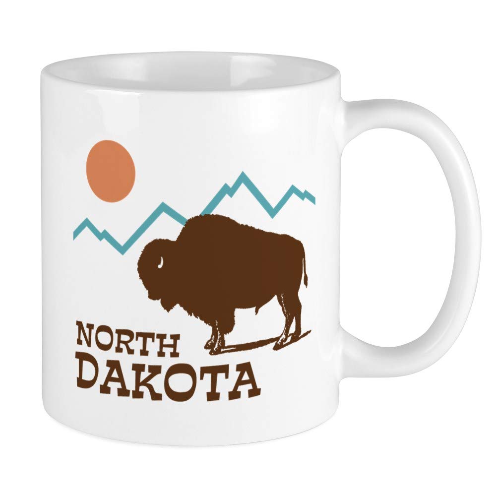 CafePressNorth Dakota Mug 11 oz (325 ml) Ceramic Coffee Mug