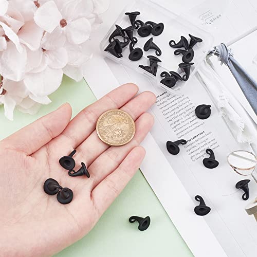 Beebeecraft 1 Box 30Pcs Wizard Hat Charms Alloy 3D Magic Hat Charms Pendants Halloween Christmas Theme Jewelry Making Findings for DIY Earrings Bracelets Necklace - Image 3