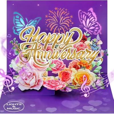 FaCraft Anniversary Card for Couple - 3D Pop Up...
