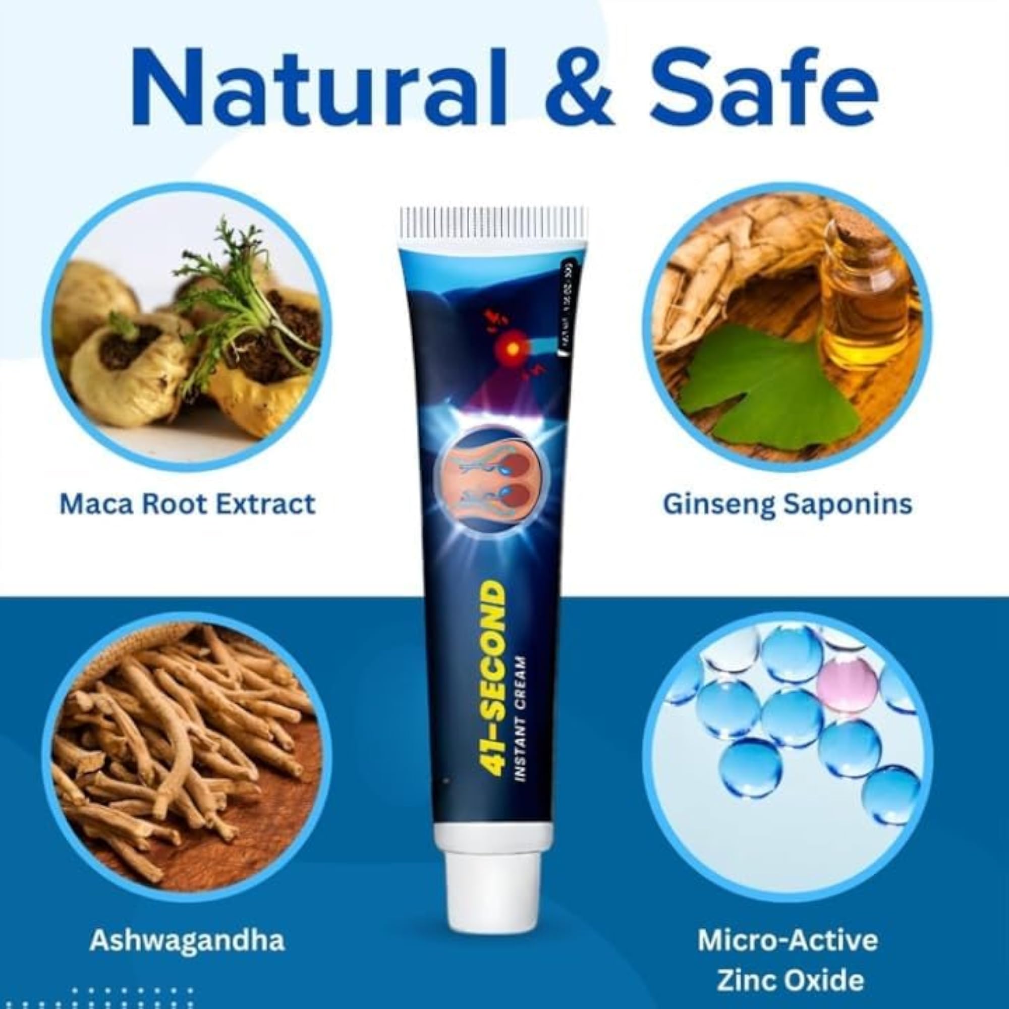 41-Second Instant Cream for Men, Skin Nourishing