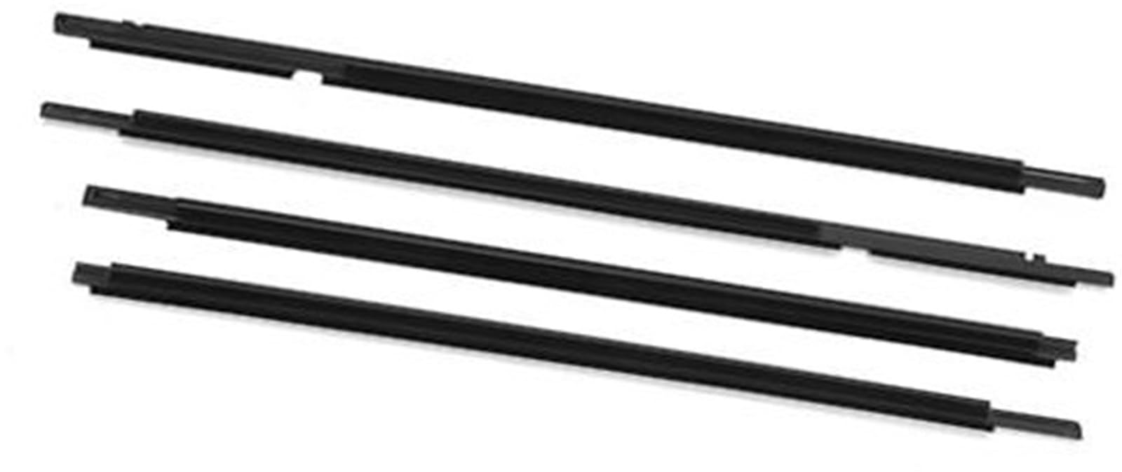 Joints de porte de fenêtre 4 pièces, ceintures de garniture de moulure de porte, for Corolla, for ALTIS 2003 2004 2005 2006 2007 Joints automatiques Accessoires de voiture Joint de portière de