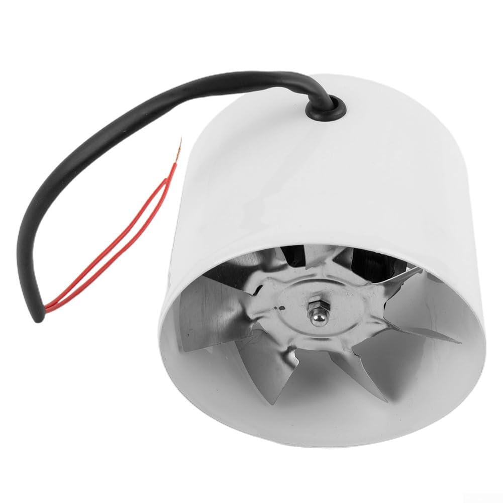 Ventilador extractor de 100 mm, ventilador de conducto extractor de humo, ventilador de tubería en línea de 140 M³/h, ventilador de escape circular de 4 pulgadas, ventilador presurizado para conducto