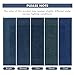 Madison Park Splendor Reversible 100% Cotton Tufted Bathroom Rug-3000 GSM Hotel Quality Luxurious Plush Medium Pile Bath Mat Absorbent, Quick Dry, Shower Room Décor, 17x24 Navy