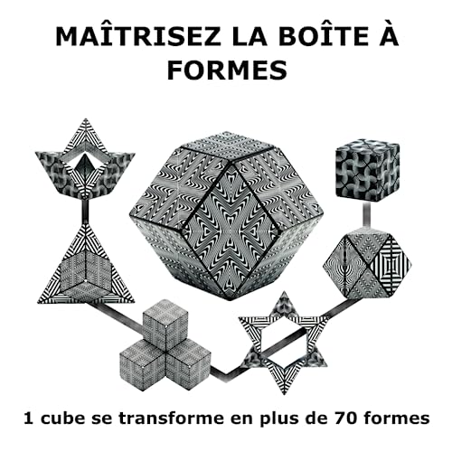 Shashibo Cube – Édition "Black & White"