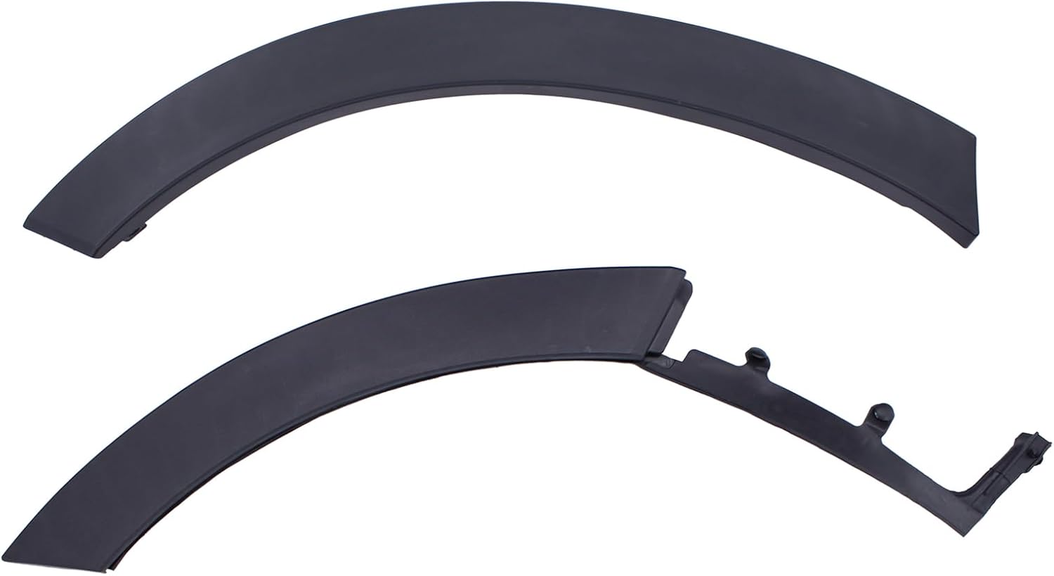 ApplianPar Rear Passenger Side Door and Wheel Flare Molding for CRV 2017-2022