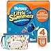 Huggies Little Swimmers Disposable Swim Diapers, Swimpants, Size 4 Medium (24-34 lb.), 18 Ct, with Huggies Wipes Clutch 'N' Clean Bonus Pack (Packaging May Vary)