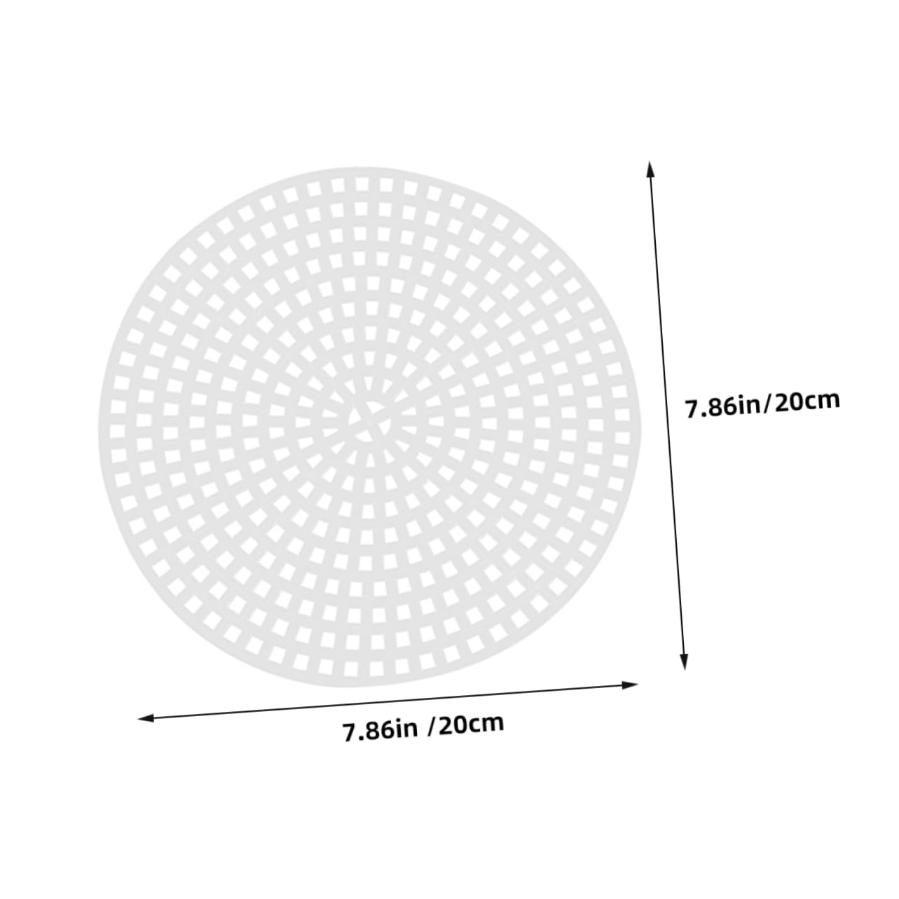 FONDOTIN Crafting Quilting Sheets Mesh Sheets for Embroidery Cross Stitch Grid Panel Set