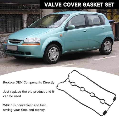 Image of Engine Valve Cover Gasket 96353002 - Compatible for Chevrolet Aveo 1.6L Engine 2004-2008 for Pontiac Wave 1.6L Engine 2005-2008 for Holden Barina 1.6L Engine 2005-2011