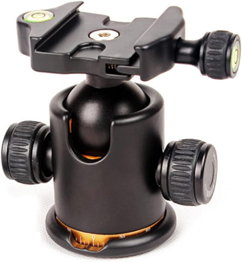 Metal Tripod Ball Head 360 Degree, Aluminum Alloy Arca Type with, Load Up to 10kg for Camera