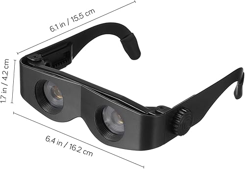 Miniatura 9 de UKCOCO 2 unids binocular ópera deportes mejores manos portátiles - gafas de sol de observación al aire libre profesional