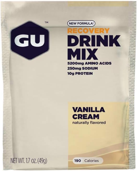 Roctane Ultra Endurance Protein Recovery Drink Mix, 10 Packets, Vanilla Bean, 2.15 Ounce