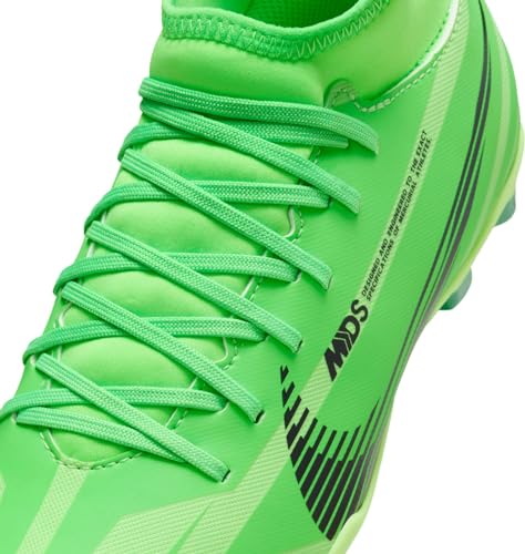 Nike Bota de futebol infantil unissex, Green Strike Black Stadium Green, 19
