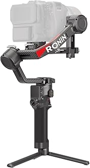 DJI RS 4 Pro 3-Axis Gimbal Stabilizer for SLR & Cinema Cameras Canon/Sony/Panasonic/Nikon/Fujifilm 2nd Generation Native Portrait Shooting Load Capacity 4.5kg Focus & Zoom Dual Motor