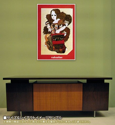 Amazon.co.jp: ポスター 伊坂 芳太良 Poster for Valentine(1969