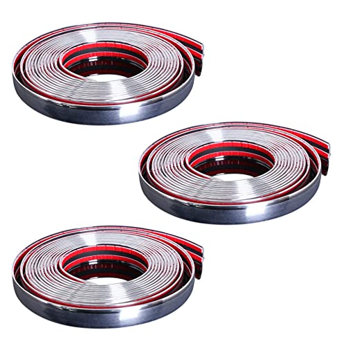 Bande de moulage chrome 20mm x 5m protection carrosserie auto-adhésive voiture et van