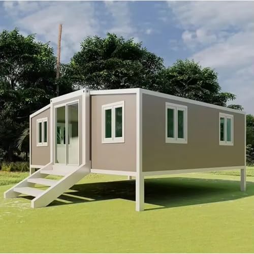 Luxury Foldable Tiny Home with Modular Frame, 2-3 Bedrooms