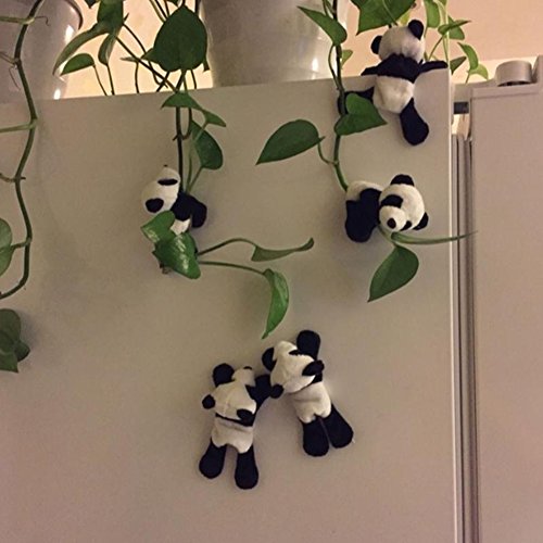Imán de nevera de peluche panda creativo Baost 9 cm miniatura 5