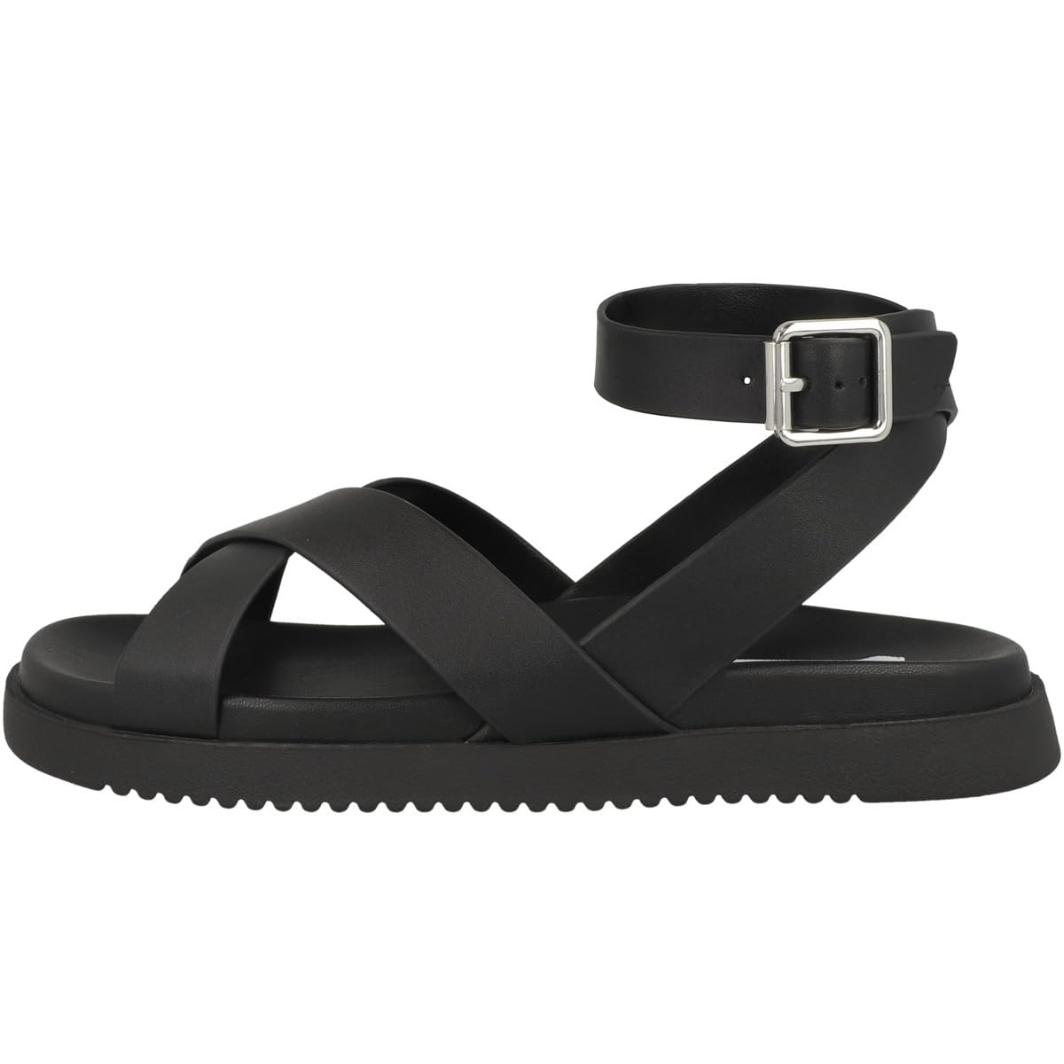 Steve Madden Sandalias de piel Myrrine negro