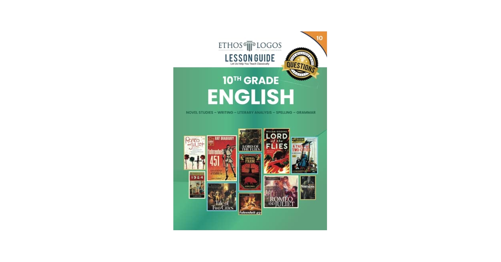 10th Grade - English Workbook: Ethos Logos English Series
