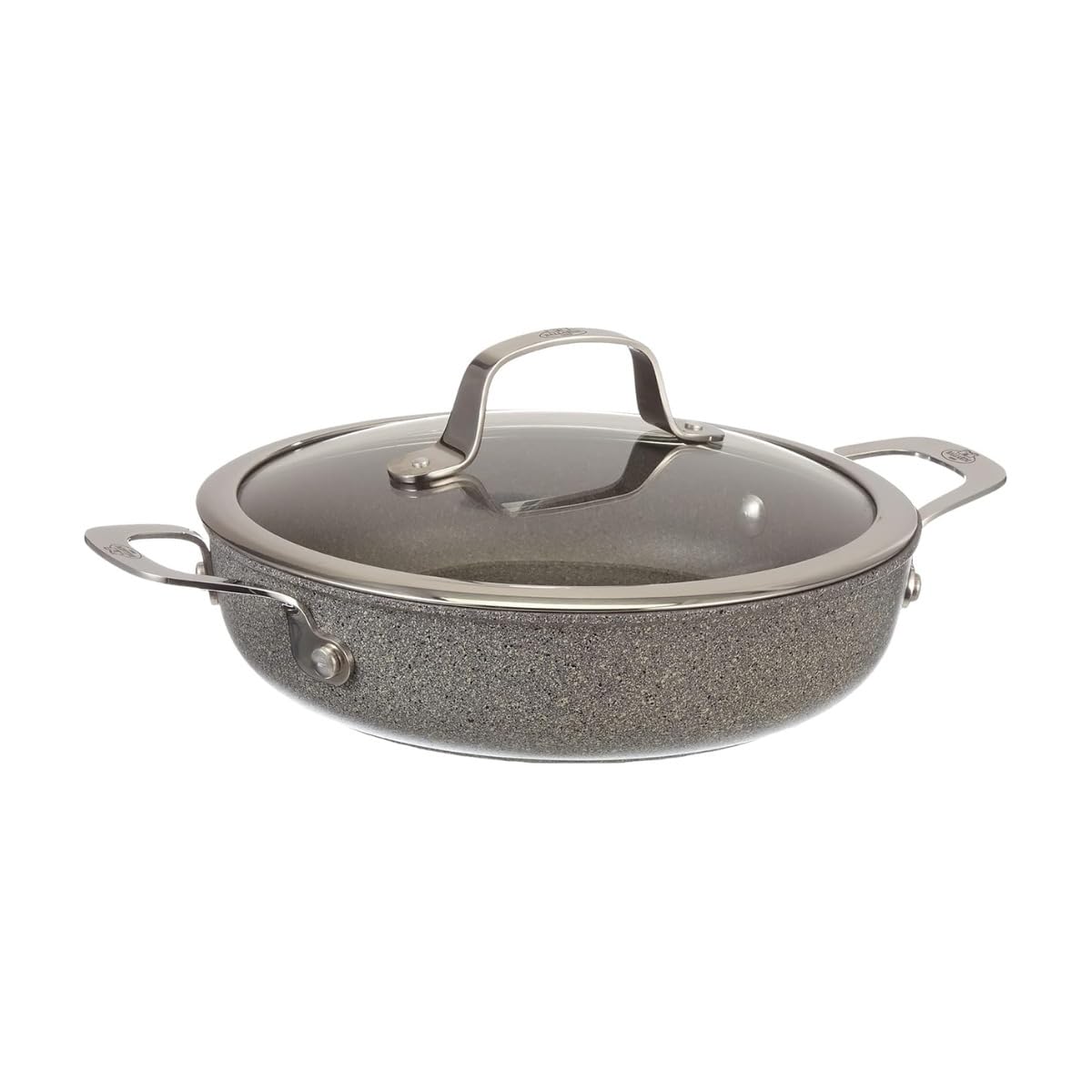 Ballarini Salina, sauteuse anti-adhésive 24 cm, induction, couvercle