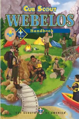 BSA Cub Scout Webelos Handbook B000KMXLWC Book Cover