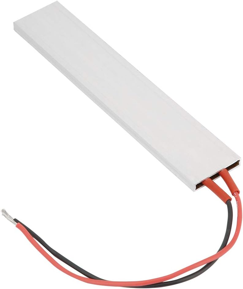 12V/24V/220V Aluminum PTC Heating Element, 70℃- 220℃ 12v DC Ceramic Heater Circuit Thermostat Heater Plate PTC Ceramic Heating Element 15028.5mm(12V 70℃)