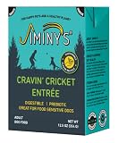 Jiminy's Cravin' Cricket Entree - Wet Dog Food, Insect Dog Food, Gluten-Free, Prebiotic, 100% Made i