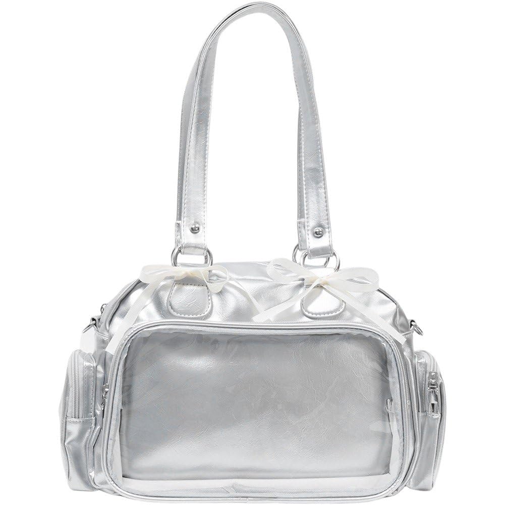 Ita Bag Pochette Transparente en Cuir PU Idéal pour Conventions Cosplay