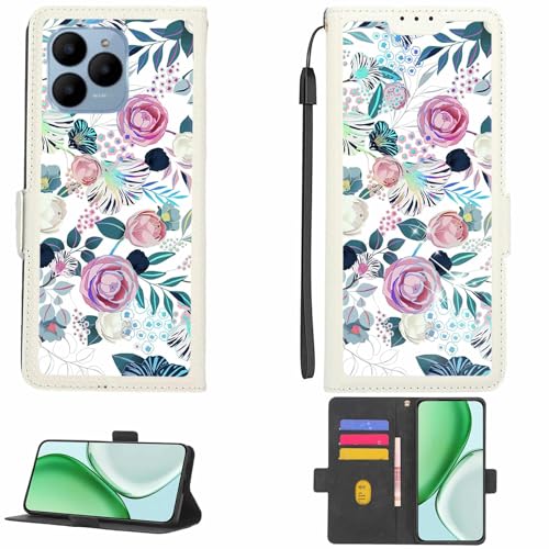 Kinetijy hülle Kompatibel Für Mintt CoolMintt X8 Hülle Hülle Handyhülle Schutzhülle [Mit 9H Festigkeit HD Schutzfolie][RFID-Blockierung][Brechungseffekt] LPT-HUA3