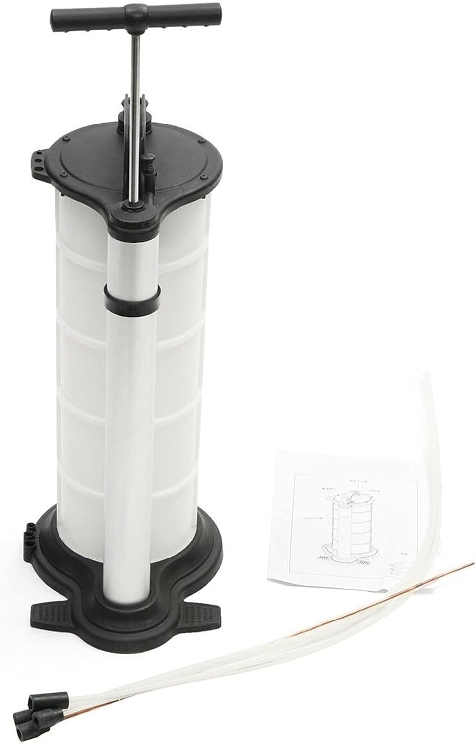 Diaphragm Pump, Drainage Pump, 9L Oil Extraction Manual Vacuum Fuel Car and Boat Transfer Tank Extractor Replacer Remover for Bathroom Shower Kitchen