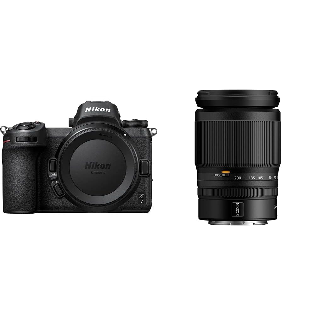 Nikon Mirrorless Z7 II Body Only with Additional Battery, Optical Zoom (Black)