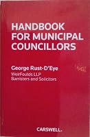 Handbook for Municipal Councillors 0779822978 Book Cover
