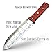 Kiwi Trading - Hori Hori Garden Knife - with Sheath. This Japanese Hori Hori Knife Tool Makes a Great Gardening Gift - Use as a Soil Knife for Sod or as an Ultimate Gardening Knife for Weeding
